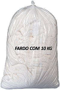 Estopa Branca Extra Pura FIOLONGO - ( FARDO 10 KG ).