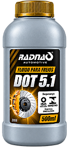 Fluido de Freio RADNAQ DOT 5 - 500 ml