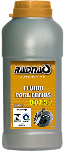 Fluido de Freio RADNAQ DOT 5 - 500 ml