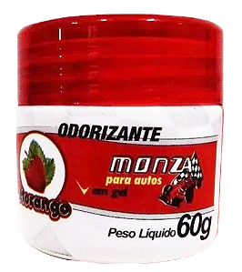 PURIFICADOR DE AR / AROMATIZANTE - MONZA GEL MORANGO - ( 60 Grs )