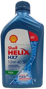 SHELL HELIX HX7 - SP 10W40 - SEMI SINTÉTICO - ( 12 X 1 LT )