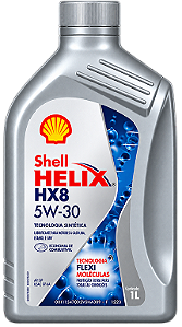 SHELL HELIX HX8 - SP 5W30 - SEMI SINTÉTICO - ( 12 X 1 LT )