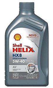 SHELL HELIX HX8 PROFESSIONAL AV - SN 5W40 - SINTÉTICO - ( 12 X 1 LT )