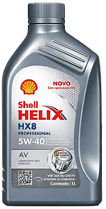 SHELL HELIX HX8 PROFESSIONAL AV - SN 5W40 - SINTÉTICO - ( 12 X 1 LT )