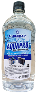 ÁGUA DESMINERALIZADA - AQUAPRO - ( 12 X 1 LITRO )