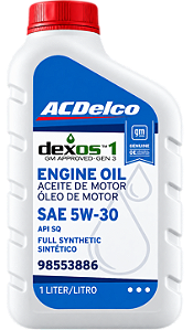 AC DELCO SQ 5W30 - SINTÉTICO - DEXOS 1 GEN 3