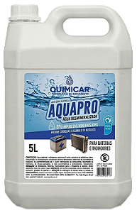 Água Desmineralizada "AQUAPRO" - Galão 5 litros