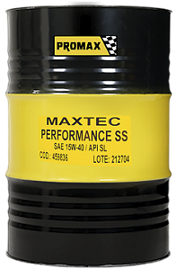 Bardahl Maxtec Performance - SL 15W40 - Semi Sintético - ( Tambor 200 Litros )