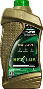 HEXXLUB MASSIVE SN 5W30 DIESEL LEVE - ACEA C3-16 - SINTÉTICO