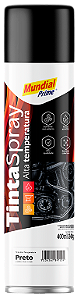Tinta Spray "ALTA TEMPERATURA PRETO FOSCO" Mundial Prime