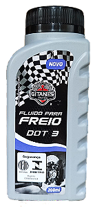 Fluido de Freio GITANES DOT 3 - 200 ml