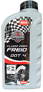 Fluido de Freio GITANES DOT 4 - 500 ml