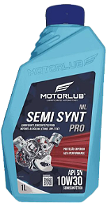 Motorlub Semi Synthetic Pro SN 10W30 - Semi Sintético
