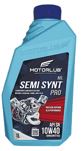 Motorlub Semi Synthetic Pro SN 10W40 - Semi Sintético