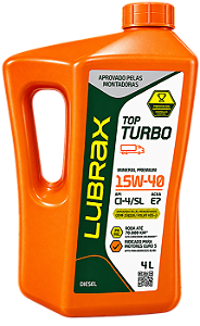 LUBRAX TOP TURBO CI4 / SL 15W40 - ACEA E7