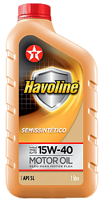 HAVOLINE SEMISSINTÉTICO API SL SAE 15W-40