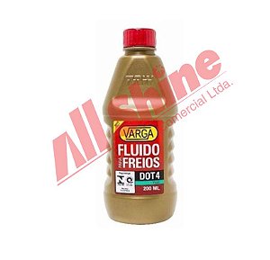 Fluido de Freio VARGA DOT 4 - 200 ml