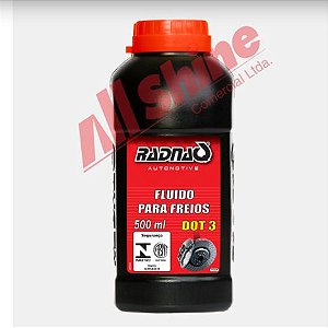 Fluido de Freio RADNAQ DOT 3 - 500 ml