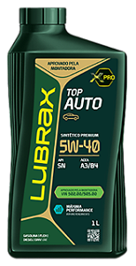 LUBRAX TOP AUTO SN 5W40 PREMIUM