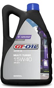 GT OIL MULTI TURBO CI4 15W40 4 x 4 LTS