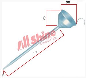 Funil Injetora Longo JACTOIL