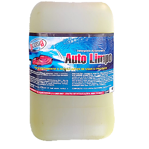 Shampoo Lava Auto Cremoso TIPO A DETERSID 20 Litros (DIL 1X80)