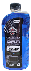 Aditivo Radiador SUPER RAD PRONTO USO ORGÂNICO GITANES - AZUL - 1 Litro