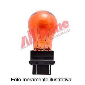 Lâmpada IMPORTADA - 12V ( Com Base Plástica / 2 Polos ( 27 x 7W / cor: Âmbar )