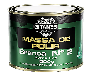 Massa de polir branca Nº 2 extra fina GITANES