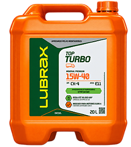 TOP TURBO CK4 15W40 MBB228.31 ACEA E11 COM DPF - RODA ATÉ 90.000 KM