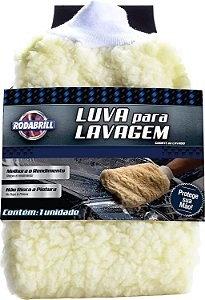 LUVAS P/ LAVAGEM  AUTOMÓVEIS RODABRILL ( COM BLISTER PARA EXPOSIÇÃO )