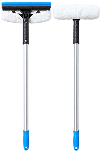 Rodo Combinado para Lavagem de Vidros ( cabo 70 cm alumínio ) - ODIM