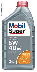 MOBIL SUPER 3000 X3 - SN 5W-40 SN - SINTÉTICO ( VW 502/505 )