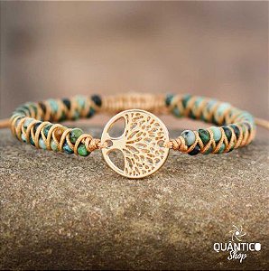 Pulseira Árvore da Vida Família, Proteção, Equilíbrio e Bom Sono
