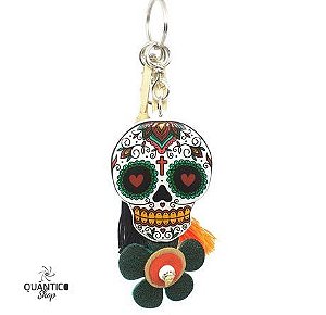 Chaveiro Caveira Mexicana