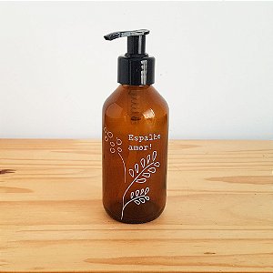 Dispenser para Álcool em Gel ou Sabonete Líquido - Espalhe Amor