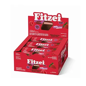 BARRA FITZEI DISPLAY C/ 12 BARRAS 40G FRUTAS VERMELHAS VITAFOR