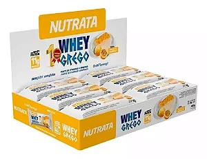 BARRA WHEY GREGO NUTRATA MOUSSE MARACUJA 40G C|12