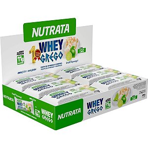 BARRA WHEY GREGO NUTRATA TORTA DE LIMAO 40G C|12