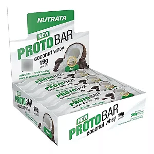 BARRA WHEY PROTOBAR NUTRATA  COCONUT 70G C/8