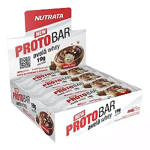 BARRA WHEY PROTOBAR NUTRATA AVELA 70G C/8