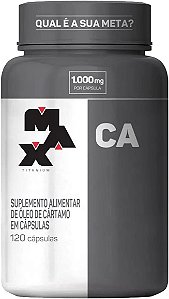 CA - OLEO DE CARTAMO MAX TITANIUM 120 CAPS