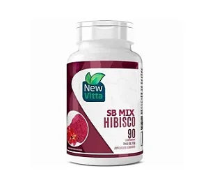 CHA DE HIBISCO 90 COMP. 700MG NEW VITTA