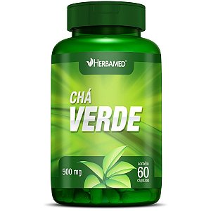 CHA VERDE HERBAMED 60 CAPS 500 MG