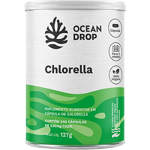 CHLORELLA 240 CAPS 400 MG OCEAN DROP