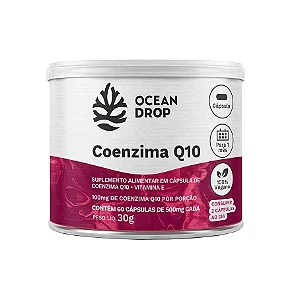 COENZIMA Q10 60 CAPS 500 MG OCEAN DROP