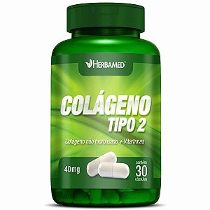 COLAGENO TIPO 2 HERBAMED 30 CAPS 40 MG