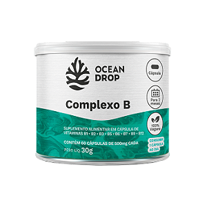 COMPLEXO B 60 CAPS 500MG OCEAN DROP