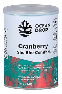 CRANBERRY SHE SHE CONFORT 120 CAPS 500G OCEAN DROP