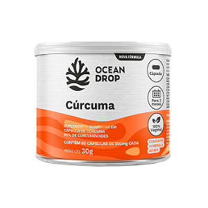 CURCUMA 60 CAPS 500 MG OCEAN DROP